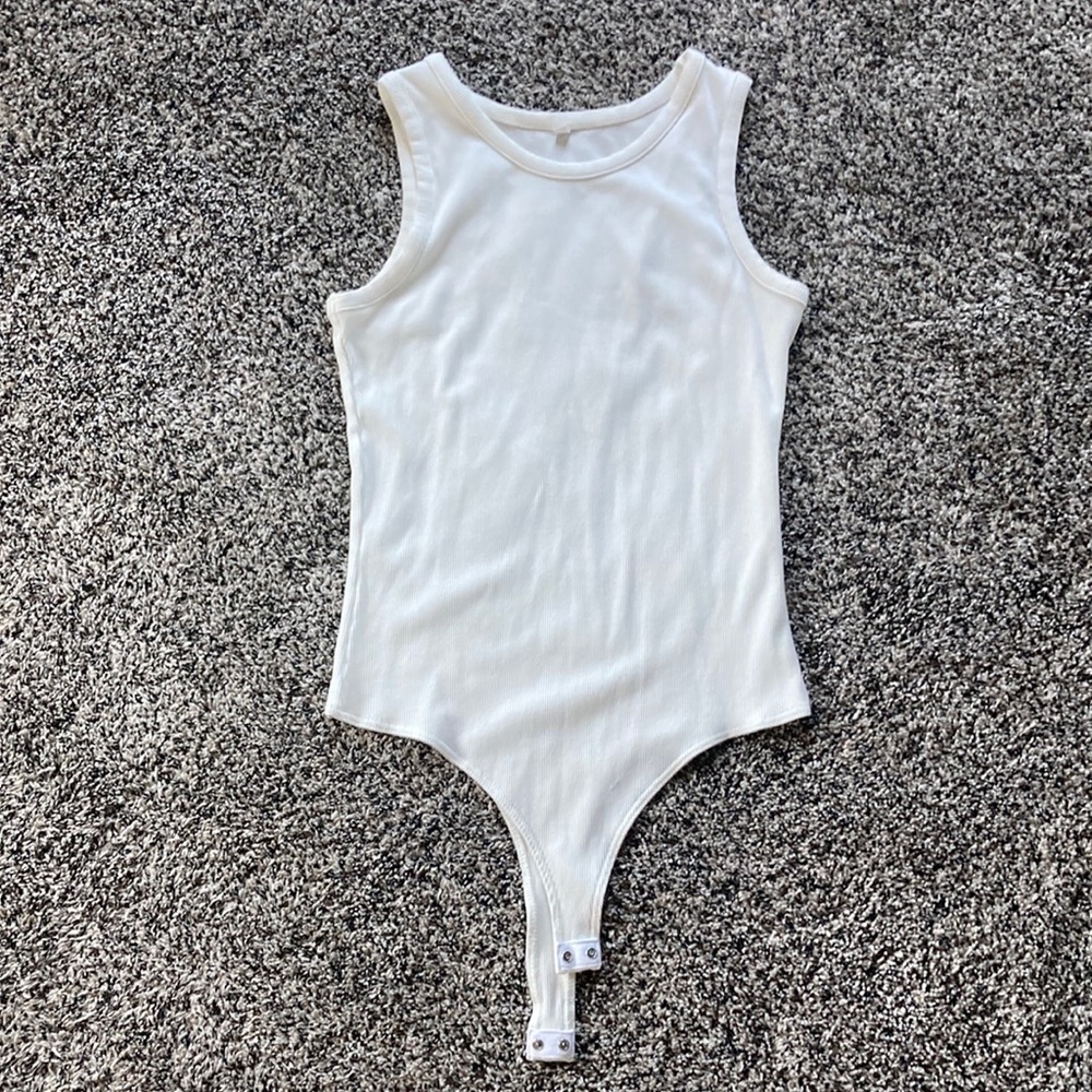 Womens ribbed bodysuit